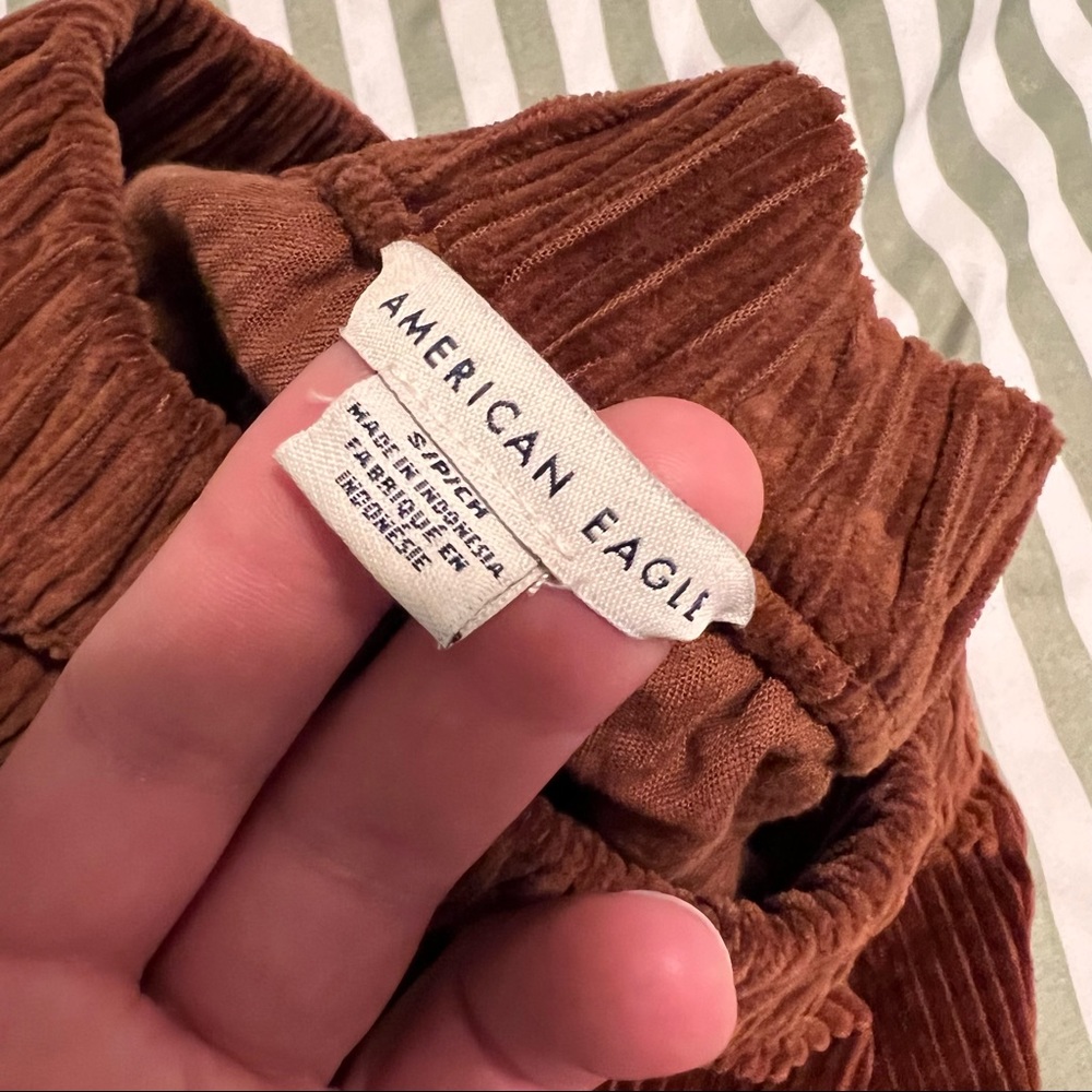 American Eagle Corduroy Skater Skirt - Picture 2 of 2